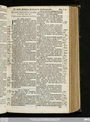 De Eerste Sendtbrief des Apostels Pauli aen de Thessalonicensen.