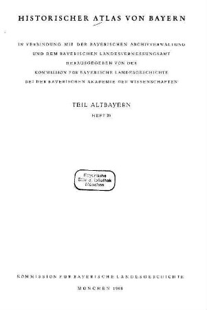 Die Grafschaft Neuburg am Inn : Text und Karte