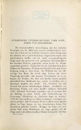 Straßburger Studien : Zeitschrift für Geschichte, Sprache und Litteratur des Elsasses, 1. 1883