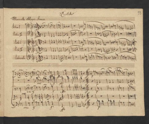 Menuetto. Allegro vivace