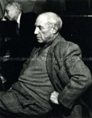 Pablo Picasso und Louis Aragon