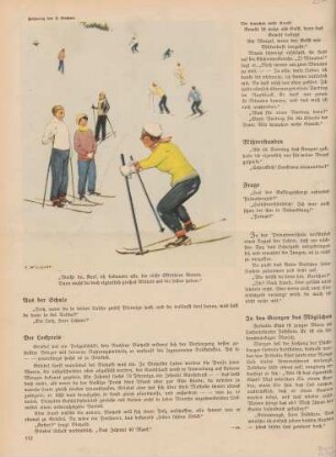 "Weißt du, Karl, ich bedauere alle, die nicht Skifahren können"