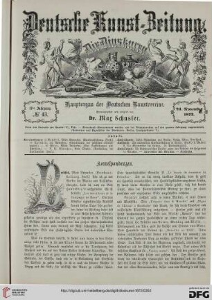 Nr. 43 (24. November 1872)