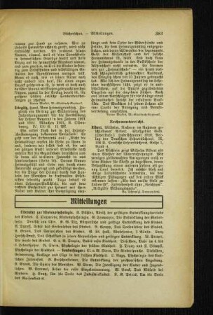 Literatur zur Kinderpsychologie