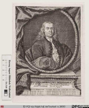 Bildnis Johann Hieronymus Hermann