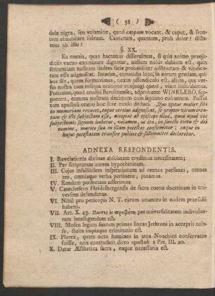 Adnexa Respondentis