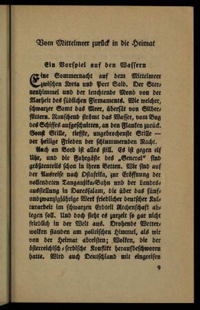 9-37, Vom Mittelmeer zurück in die Heimat