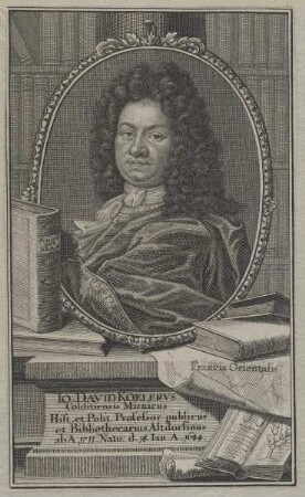 Bildnis des Johannes David Köhler