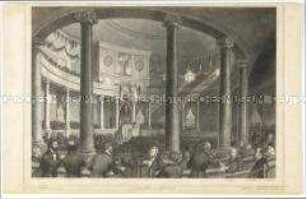 Die Deutsche Nationalversammlung in der Paulskirche zu Frankfurt (Main)