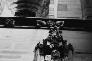 Architekturdetail in der alten Kathedrale
