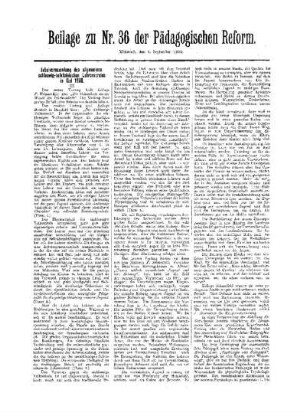 Jubelversammlung des allgemeinen schleswig-holsteinischen Lehrervereins in Kiel 1900 : Beilage zu Nr. 36 der Pädagogischen Reform