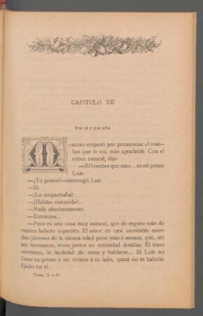 Capítulo XII - Por él y por ella