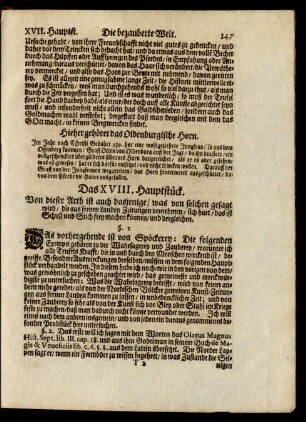Das XVIII. Hauptstück.