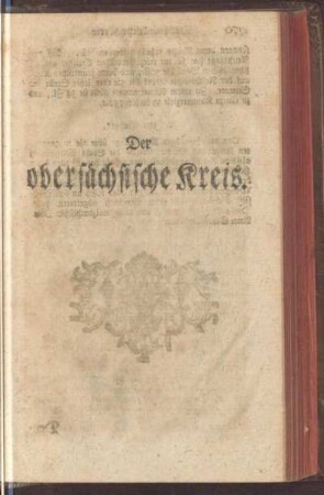 Der obersächsische Kreis