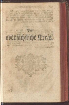 Der obersächsische Kreis