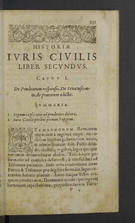 Liber Secundus.