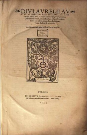 De civitate Dei libri XXII
