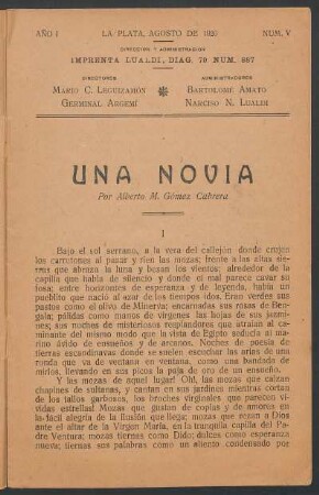 1920000500: Una novia