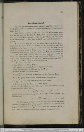 Das Schwungrad