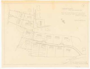 Wohnsiedlung, Erkrath-Unterbach: Lageplan 1:500