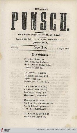 Nro. 32 (1. August 1852)
