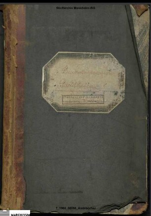 Gemarkung Sandhofen - Besitzstandsregister