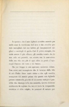 Giuseppe Pasolini, Memorie (1815 - 1876) raccolte da suo figlio