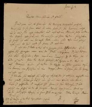 5: Brief von Lorenz Oken an Gustav Hugo, Jena, 1.7.1812