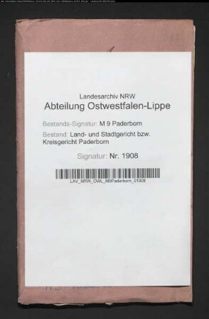 Erblasser: Löffelmann, Antoinette, geb. Heil: