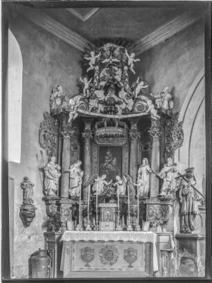 St. Laurentius - Kapelle, linker Seitenaltar