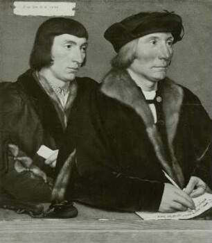 Doppelbildnis des Thomas Godsalve und seines Sohnes Sir John