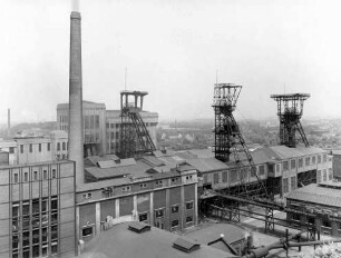 Steinkohlenbergwerk Holland, Schachtanlage 3/4/6 in Bochum-Wattenscheid