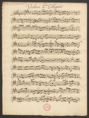 Violino 2do obligato