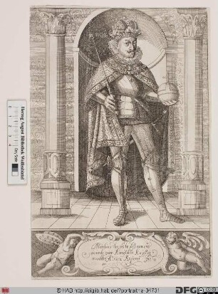 Bildnis Matthias, römisch-deutscher Kaiser (reg. 1612-19)