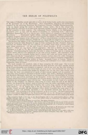 The Dream of Poliphilus