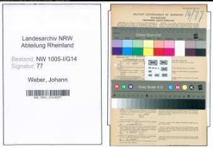 Entnazifizierung Johann Weber , geb. 05.01.1910 (Architekt)