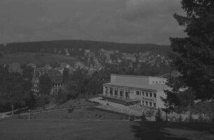 Braunlage: Kurhaus, von oben