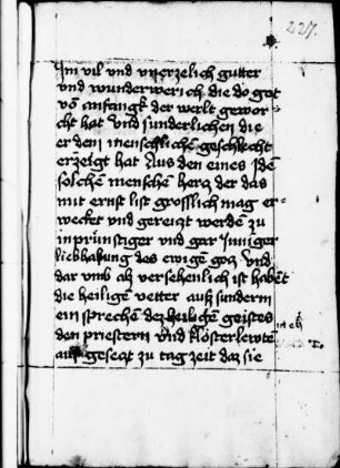 Bruchstück, Ermahnung zum Lesen der Bibel