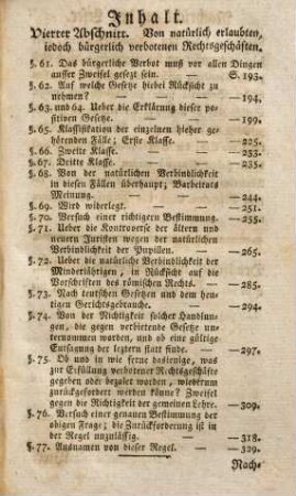 Systematische Entwicklung der Lehre von der natürlichen Verbindlichkeit und deren gerichtlichen Wirkung, 2
