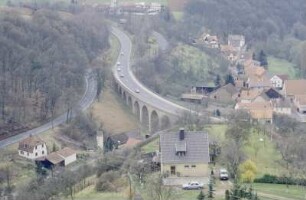 Talbrücke bei, Trimberg