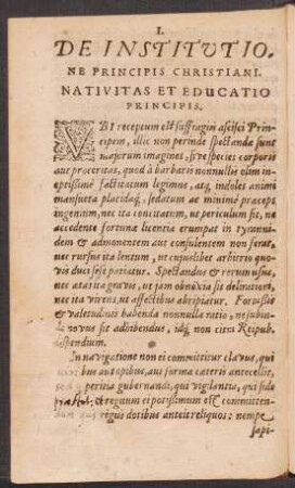 De Institutione Principis Christiani.