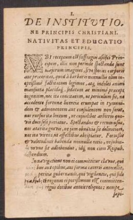 De Institutione Principis Christiani.