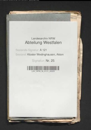 Streitigkeiten zwischen Kloster Wedinghausen und Pfarrer zu Werl und Stadt Werl um das Verläuten von Toten.