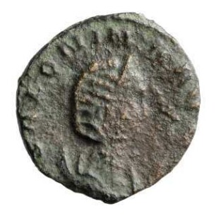 Münze, Antoninian, 260 - 268 n. Chr.