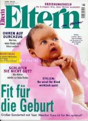 "Eltern", Monatszeitschrift für Kindererziehung (Zeitungskiosk 1998)