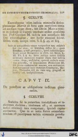 Capvt IX.