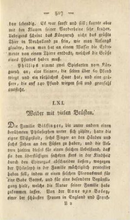 LXI. Weiber mit vielen Brüsten