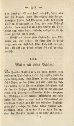 LXI. Weiber mit vielen Brüsten