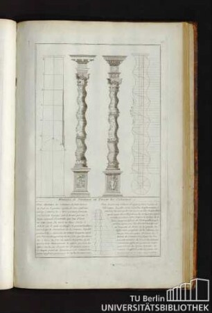 49. Maniere de Diminueret Torser les Colonnes.
