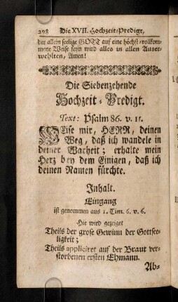 298-302, Text; Inhalt; Eingang